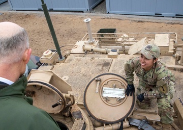U.S. Senator Rick Scott visits U.S. Army Soldiers in Lithuania