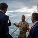 U.S. Consulate General and Australian distinguished visitors aboard Springfield