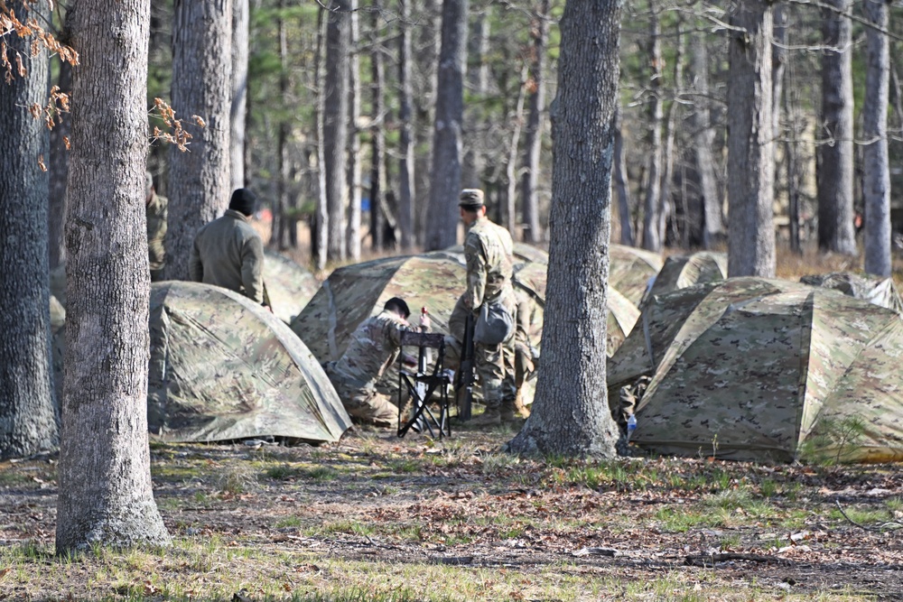 Fort Dix –  439th QM CO / Command Post