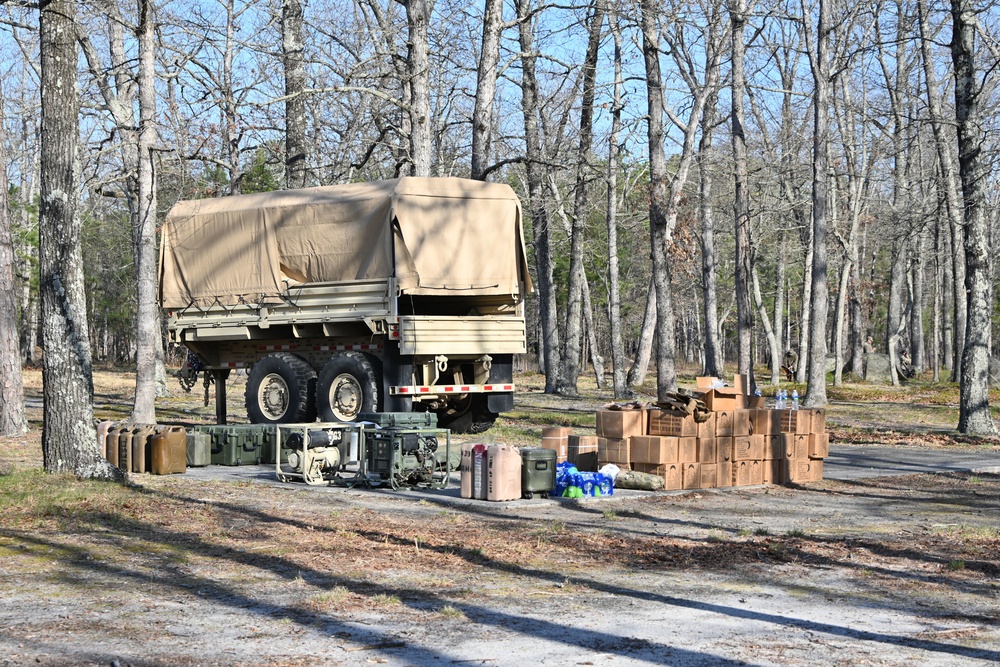 Fort Dix –  439th QM CO / Command Post