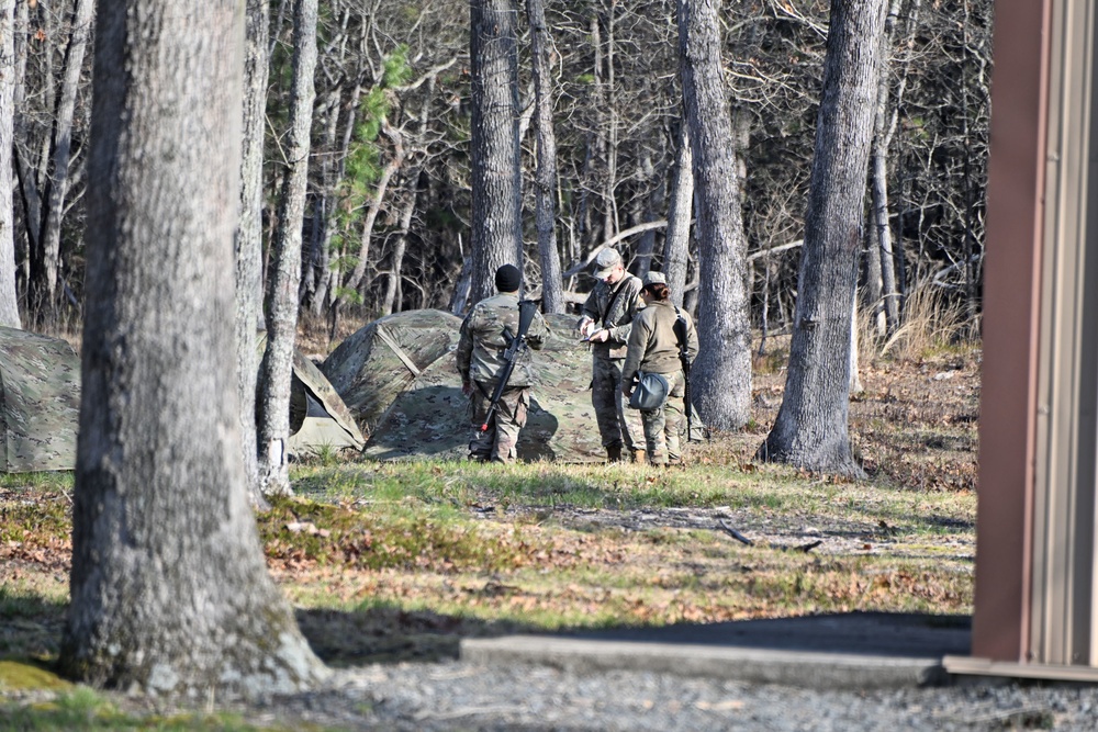 Fort Dix –  439th QM CO / Command Post