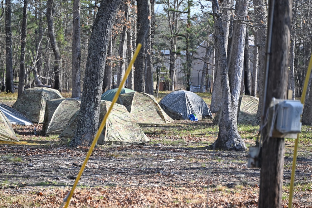 Fort Dix –  439th QM CO / Command Post