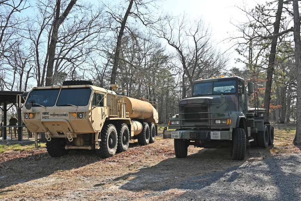 Fort Dix –  439th QM CO / Command Post