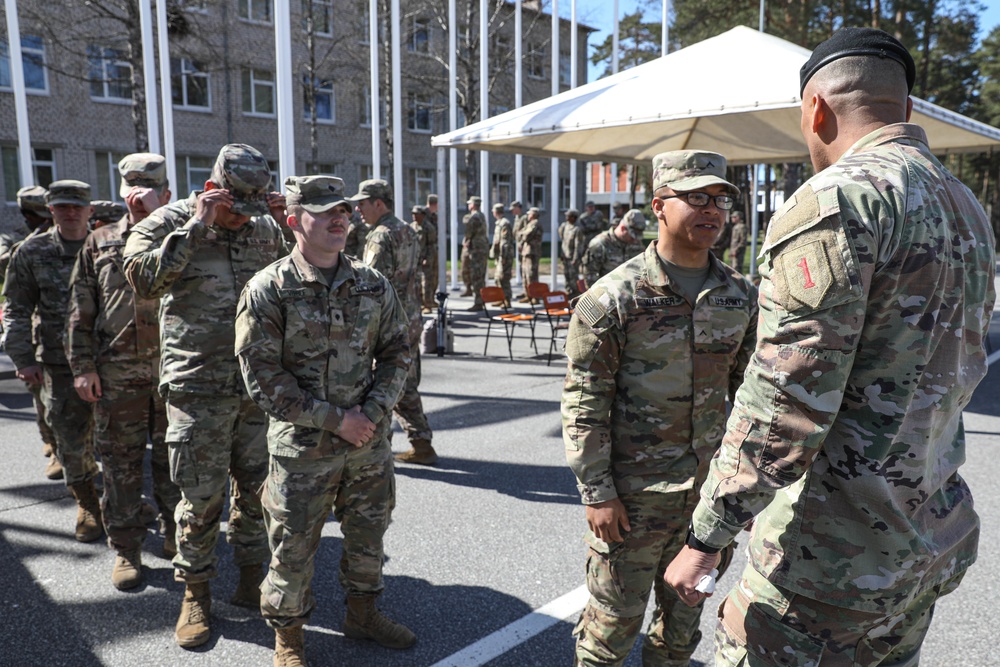 CSM Rickey G. Jackson's Relinquishment of Responsibility Ceremony