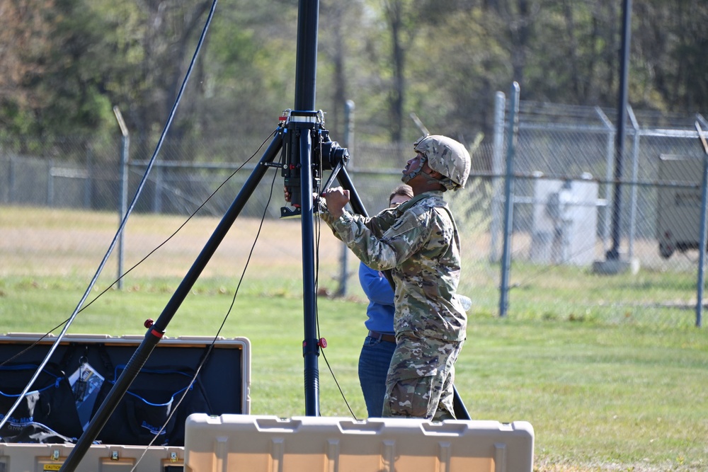 Fort Dix –  404th Signal Bn / TRILOS Set-Up