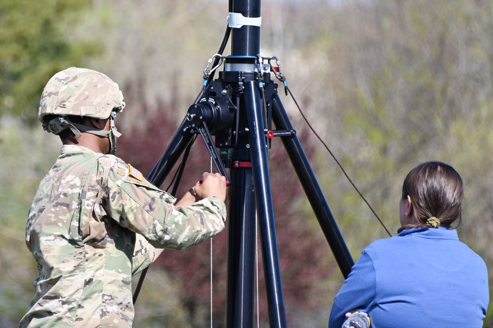 Fort Dix –  404th Signal Bn / TRILOS Set-Up