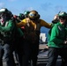 Abraham Lincoln conducts flight deck drills