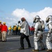 Abraham Lincoln conducts flight deck drills