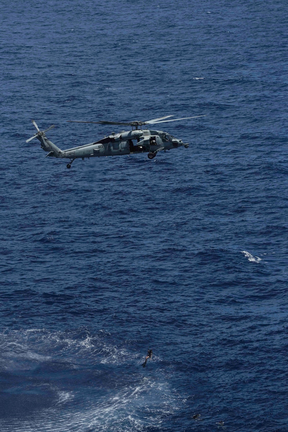 Abraham Lincoln conducts SAR drills