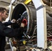 Abraham Lincoln Sailors conduct aircraft maintenance