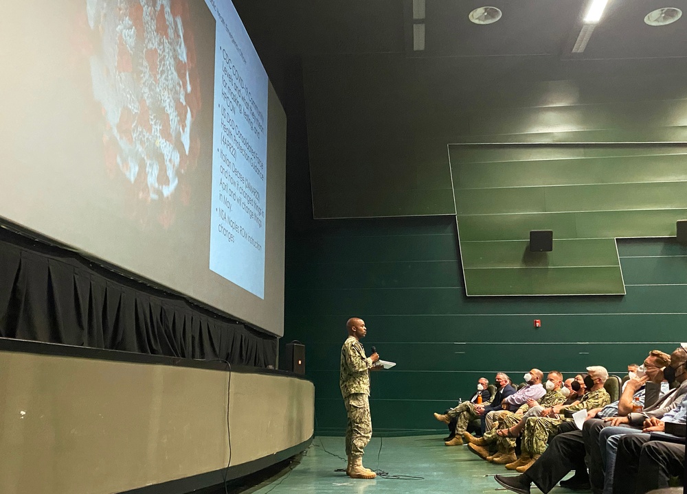 NSA NAPLES HOSTS TOWN HALL