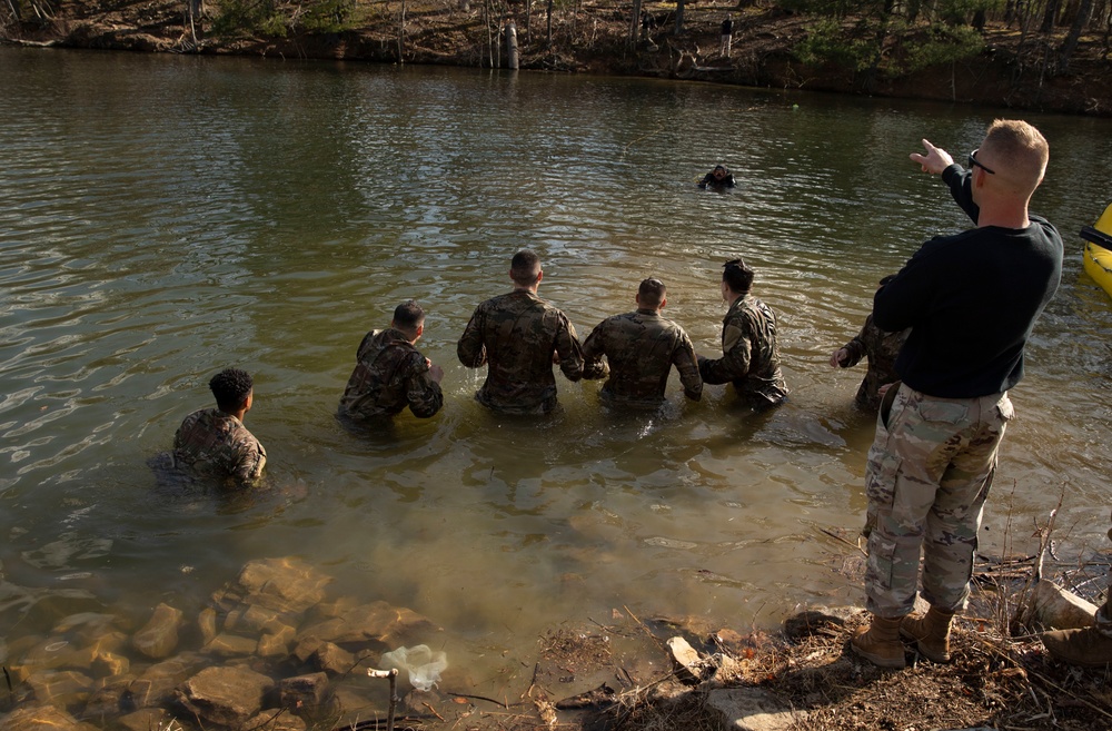 Ranger and Sapper Assessment Program: Combat Water Survival Test