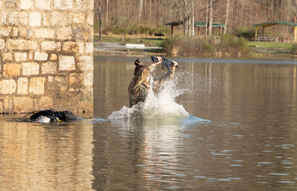 Ranger and Sapper Assessment Program: Combat Water Survival Test