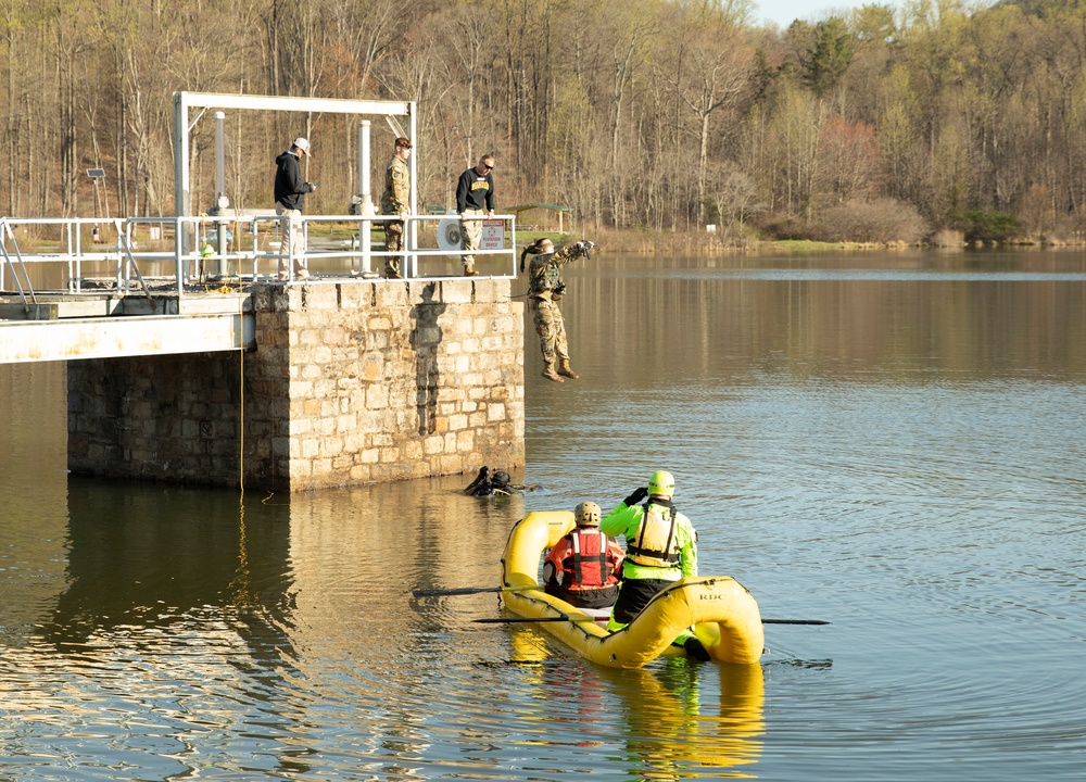 Ranger and Sapper Assessment Program: Combat Water Survival Test