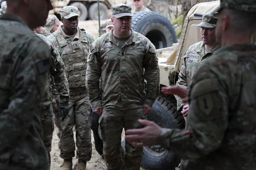 Senior Leaders Prepare for Abrams Operation Summit with a Walk Through at DPTA, Poland