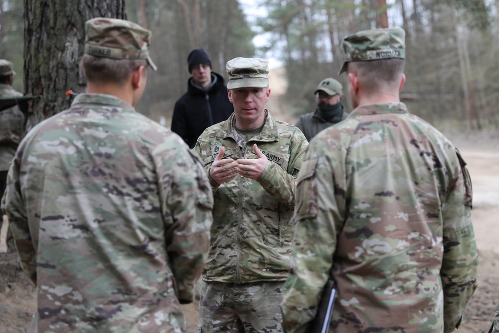 Senior Leaders Prepare for Abrams Operation Summit with a Walk Through at DPTA, Poland
