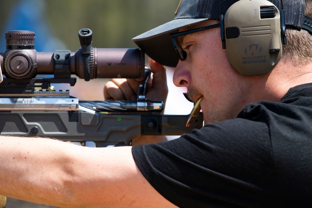 Military and Civilians compete in Marine Corps Base Quantico's Precision Rifle Series Match