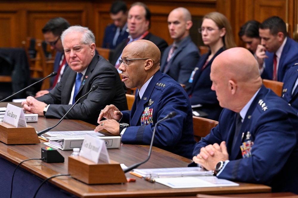 Dvids Images Secaf Kendall Csaf Brown Cso Raymond Testify At Hasc Budget Hearing Image