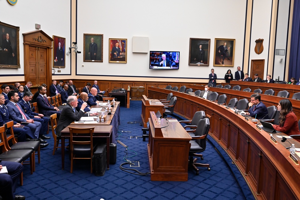 SecAF Kendall, CSAF Brown, CSO Raymond testify at HASC budget hearing