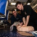 Sailors conduct CPR training aboard Mobile Bay