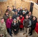 The 2021-22 Leadership Cheyenne class learns about the military