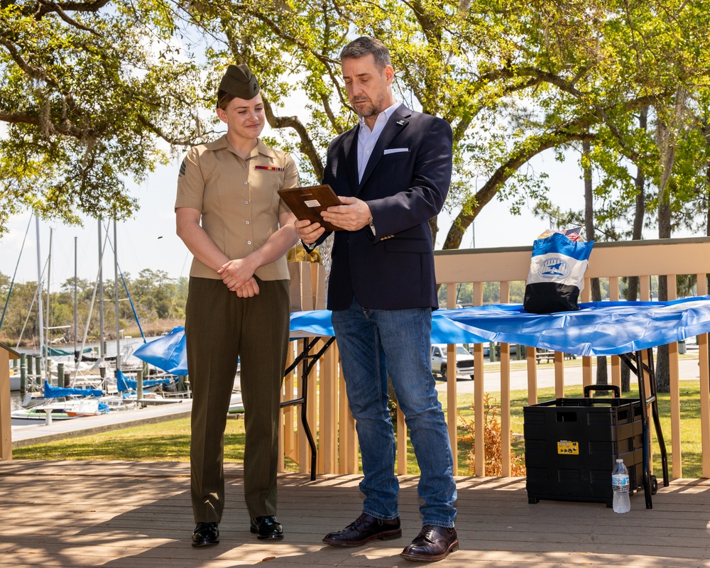 Havelock MAC honors the Service Person of the Quarter