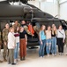 Students of the Junior Leadership of Laramie County class of 2022 learn about the Wyoming National Guard