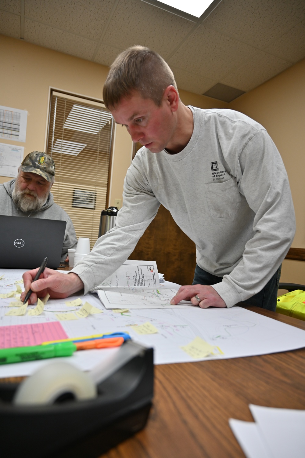 U.S. Army Corps of Engineers, St. Paul District supports North Dakota flood fight