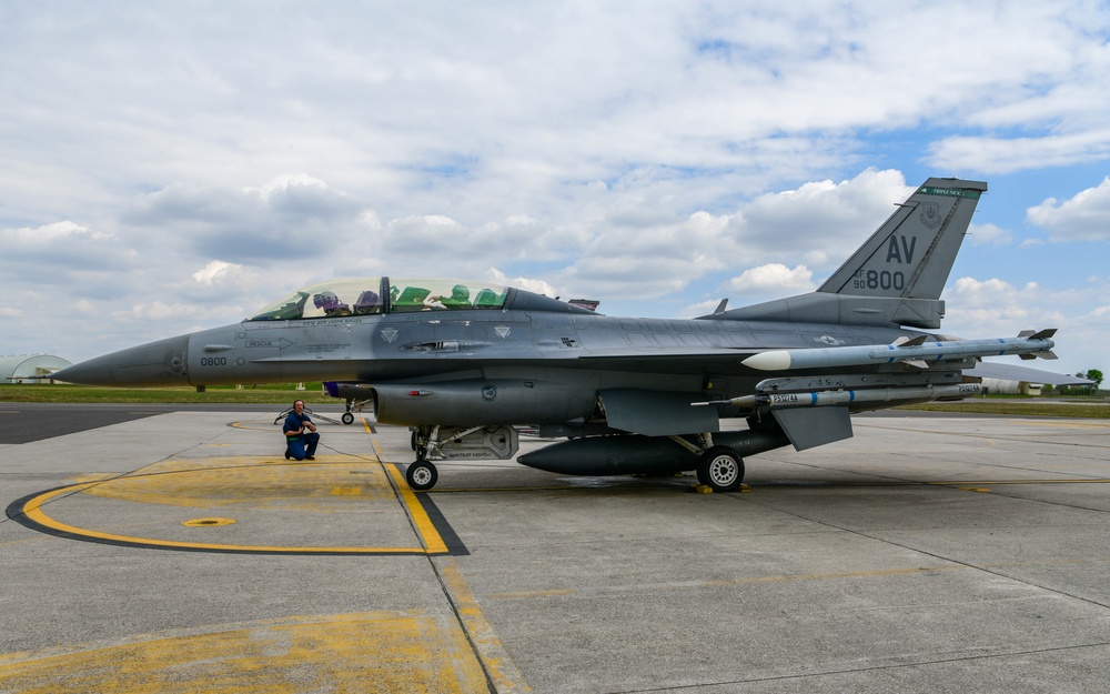 USAFE, H4, F-16, 31 FW, 555th FS, EUCOM