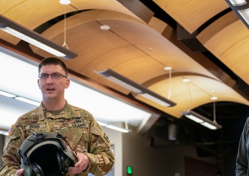 Community leaders from Gillette learn about the Wyoming Guard