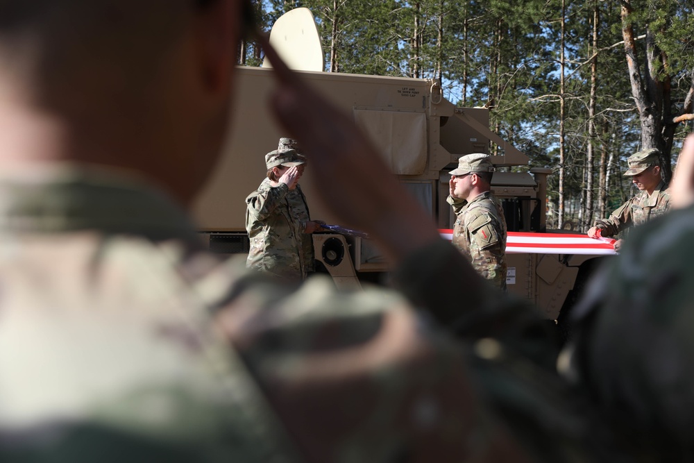 Sgt. Putnam’s Re-enlistment Ceremony