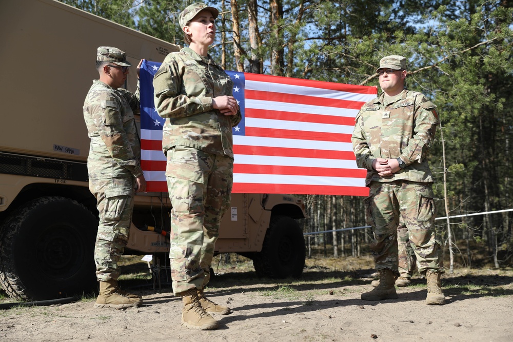 Sgt. Putnam’s Re-enlistment Ceremony