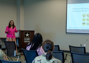 U.S. Army Central (USARCENT) Educates staff and Soldiers on How to Handle Digital Sexual Harassment