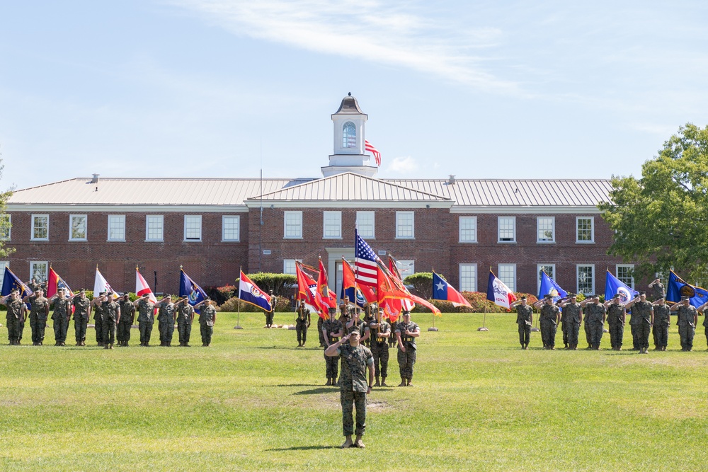 Combat Logistics Regiment 2 Relief and Appointment Ceremony