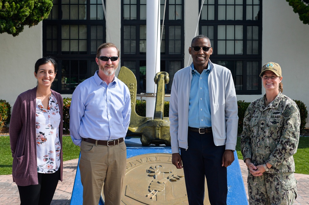 Commander, Navy Installations Command Executive Director Tours Naval Base San Diego