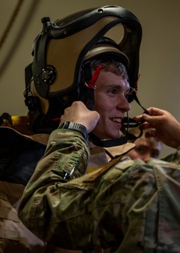 Air Force ROTC cadets participate in field training day at SJAFB