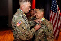 USAMU Soldier Receives Order of Saint Maurice