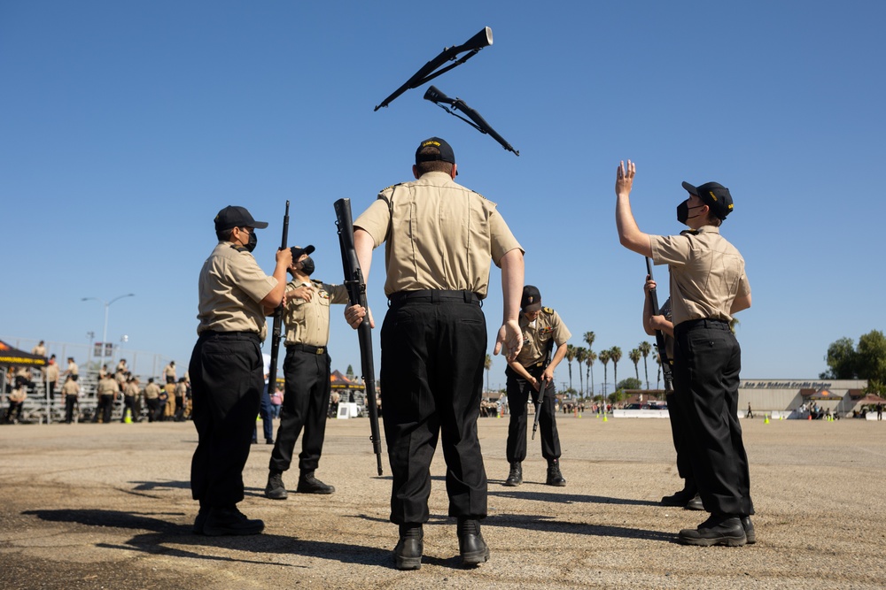 California Cadet Corps holds statewide drill competition