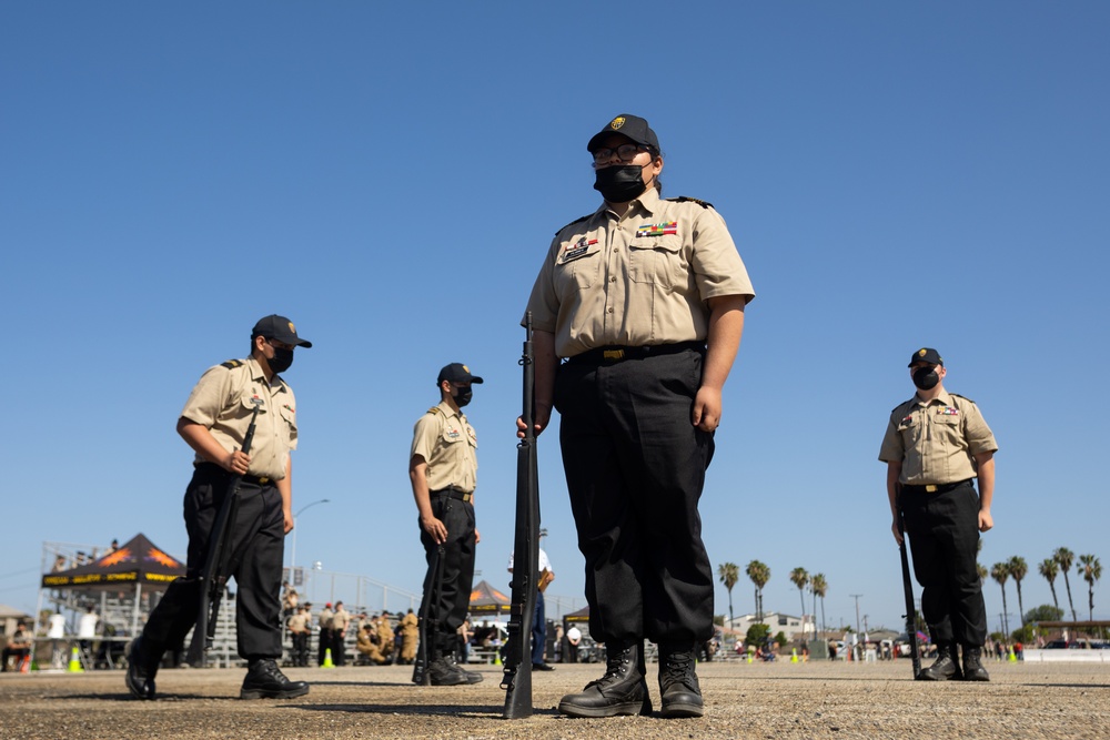 California Cadet Corps holds statewide drill competition