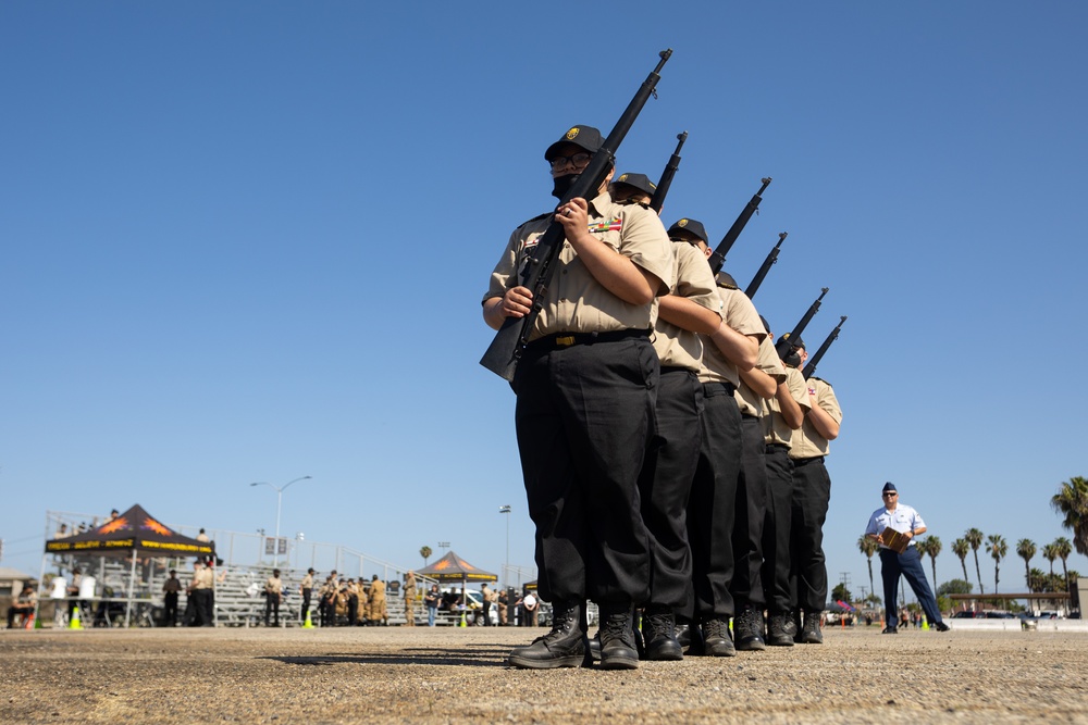 California Cadet Corps holds statewide drill competition