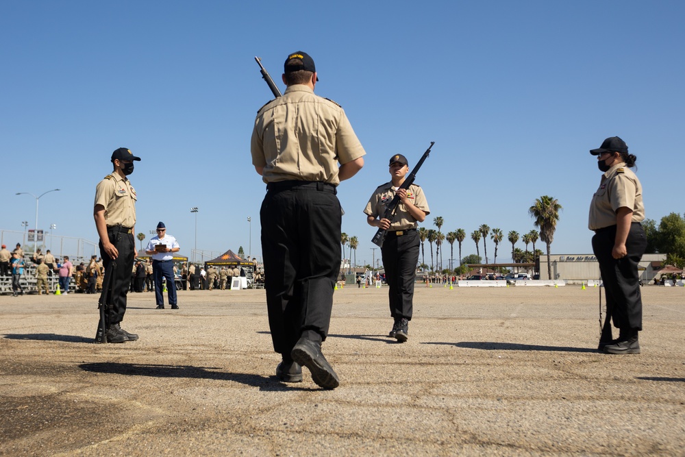 California Cadet Corps holds statewide drill competition