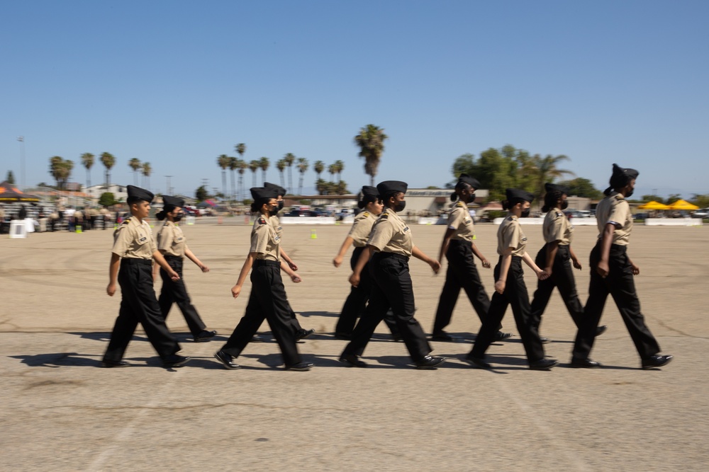 California Cadet Corps holds statewide drill competition