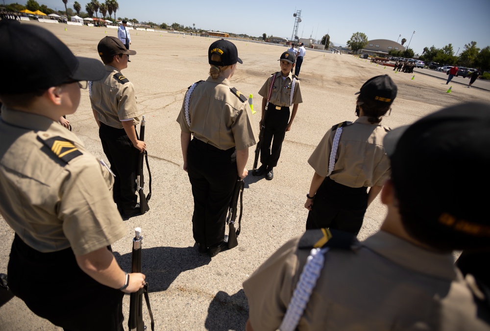 California Cadet Corps holds statewide drill competition