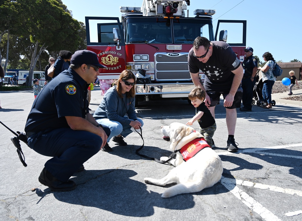 Presidio of Monterey Touch-A-Truck event honors military children