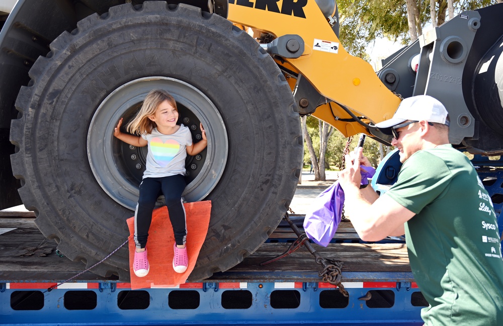 Presidio of Monterey Touch-A-Truck event honors military children