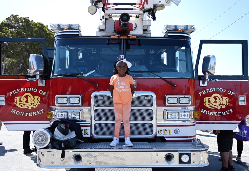 Presidio of Monterey Touch-A-Truck event honors military children