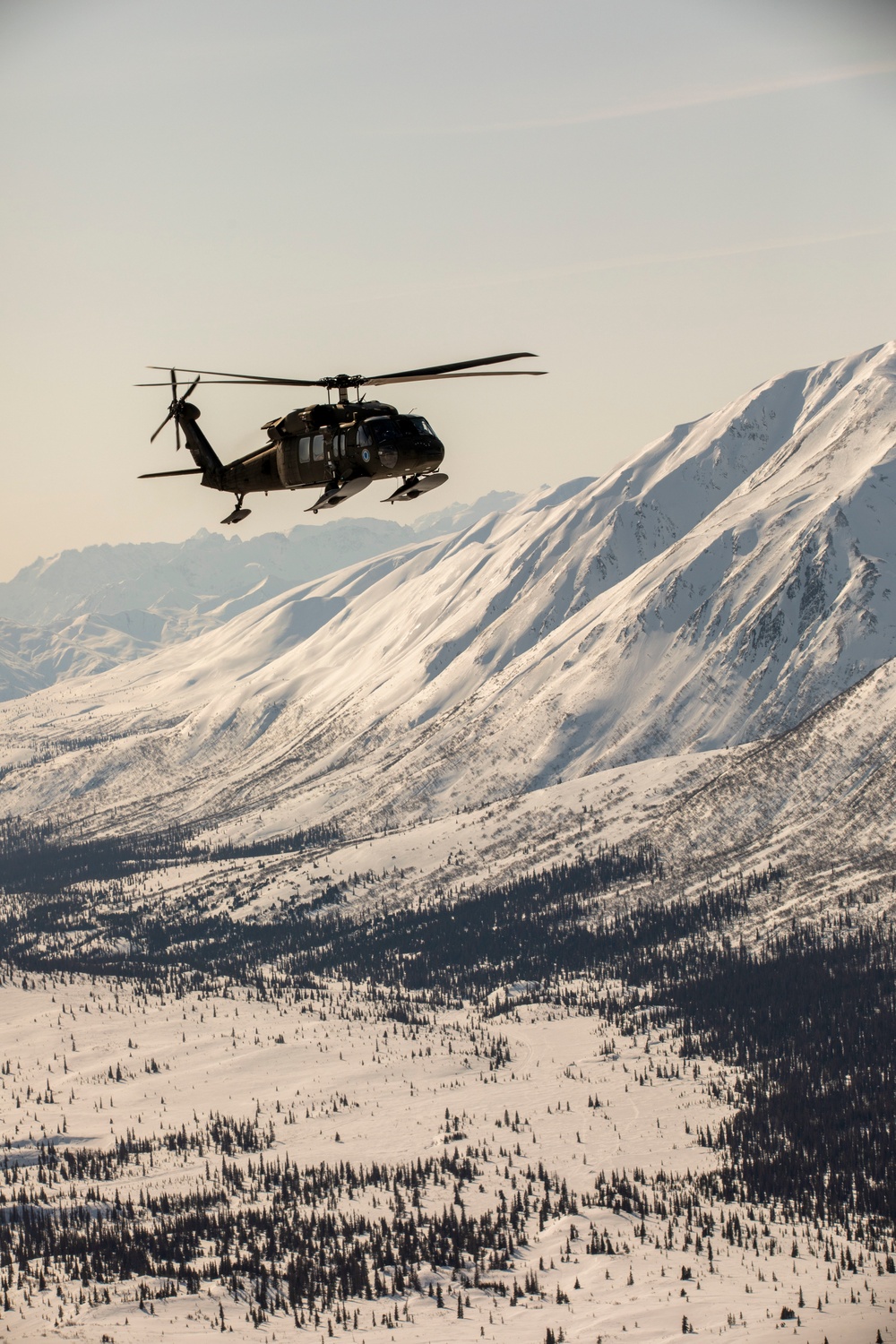 Alaska Army Guard aviators stage helicopters in Nome ahead of annual training