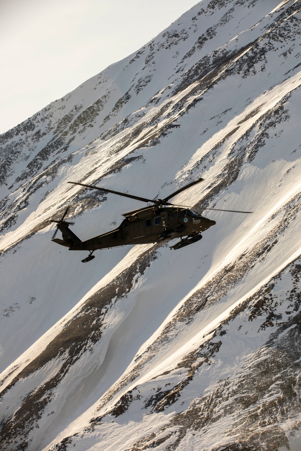 Alaska Army Guard aviators stage helicopters in Nome ahead of annual training