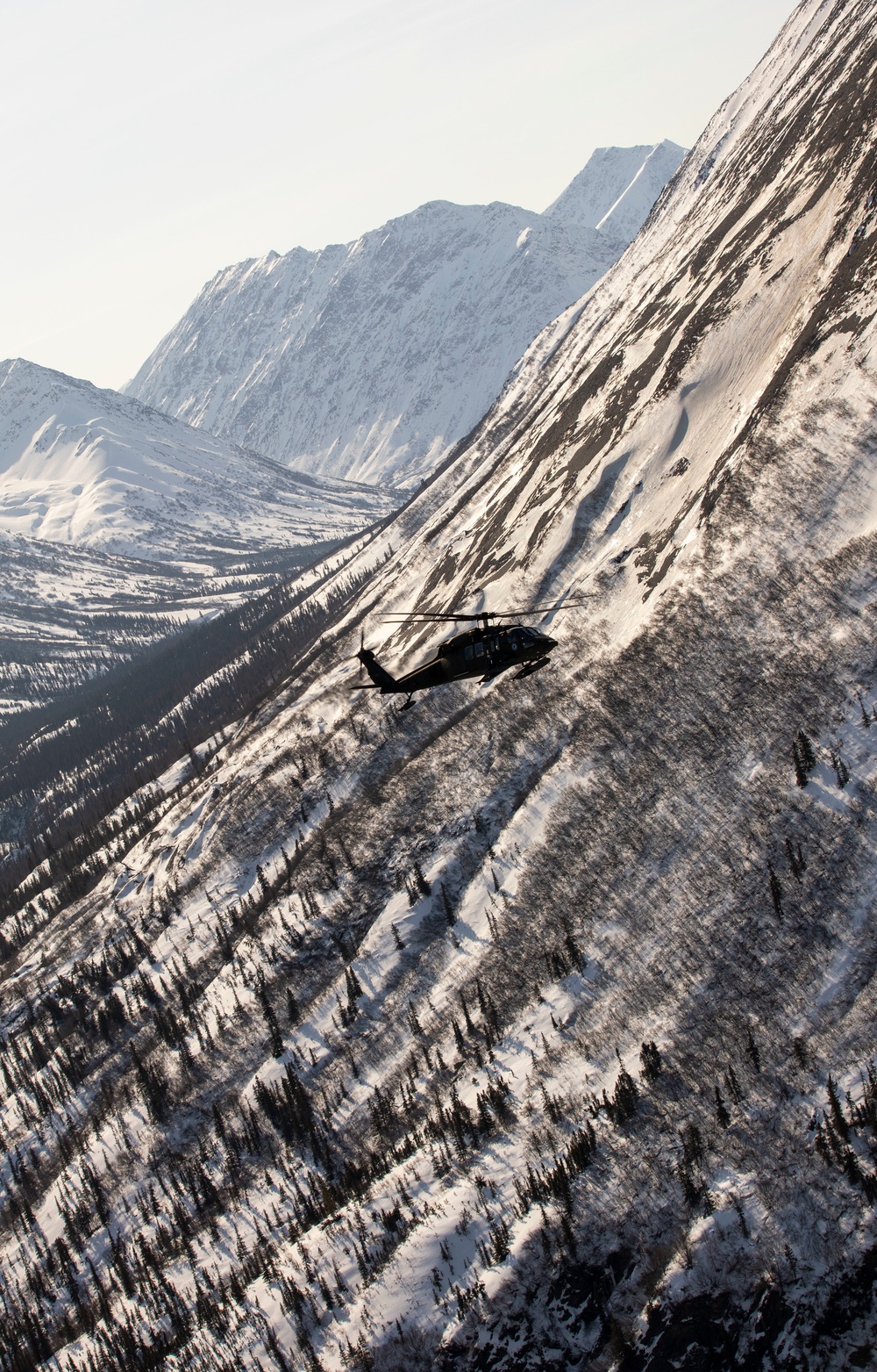 Alaska Army Guard aviators stage helicopters in Nome ahead of annual training