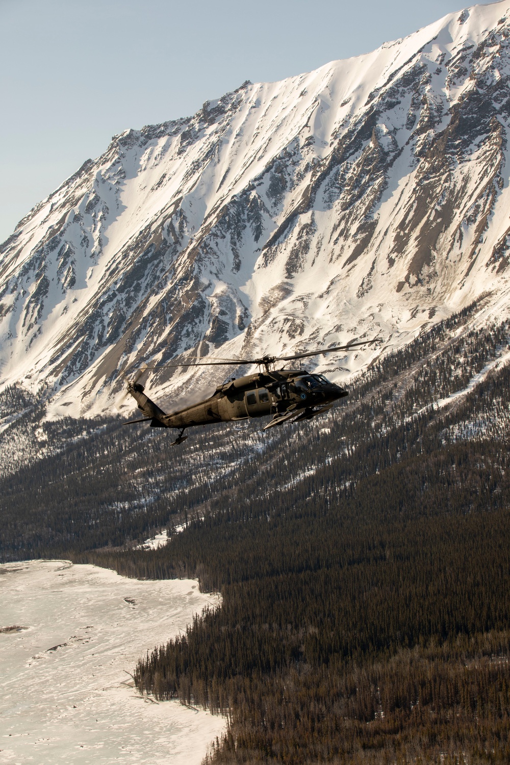 Alaska Army Guard aviators stage helicopters in Nome ahead of annual training